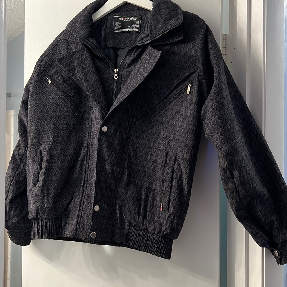 AGU Ventura vintage men’s water repellent winter jacket - gray/black - size med